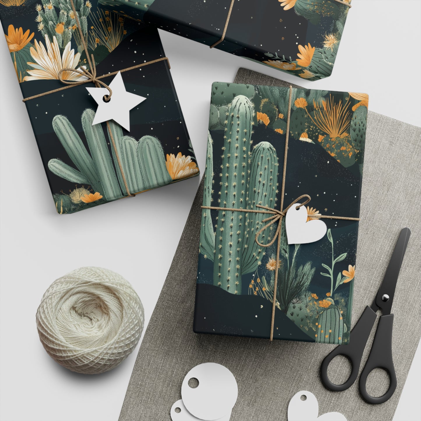 Desert Bloom Gift Wrapping Paper – Stylish & Sustainable