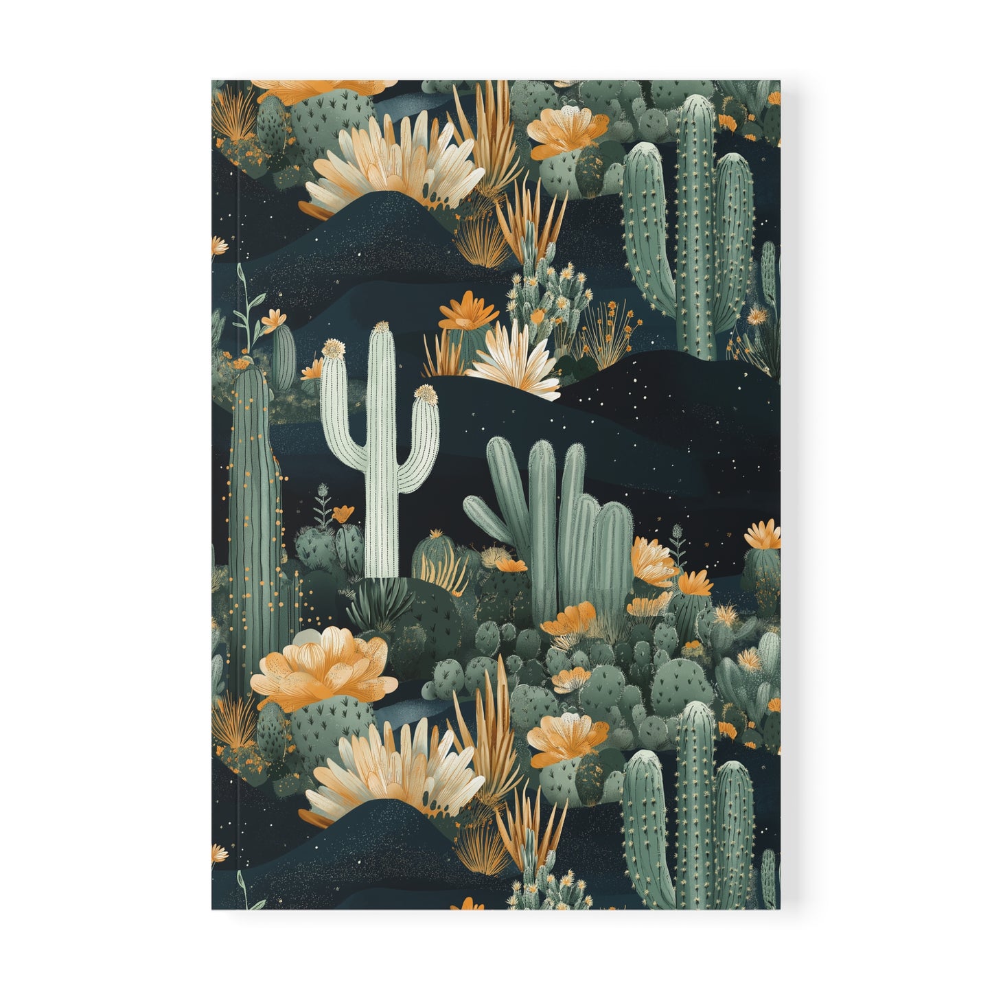 Desert Bloom A5 Softcover Notebook – Stylish & Functional