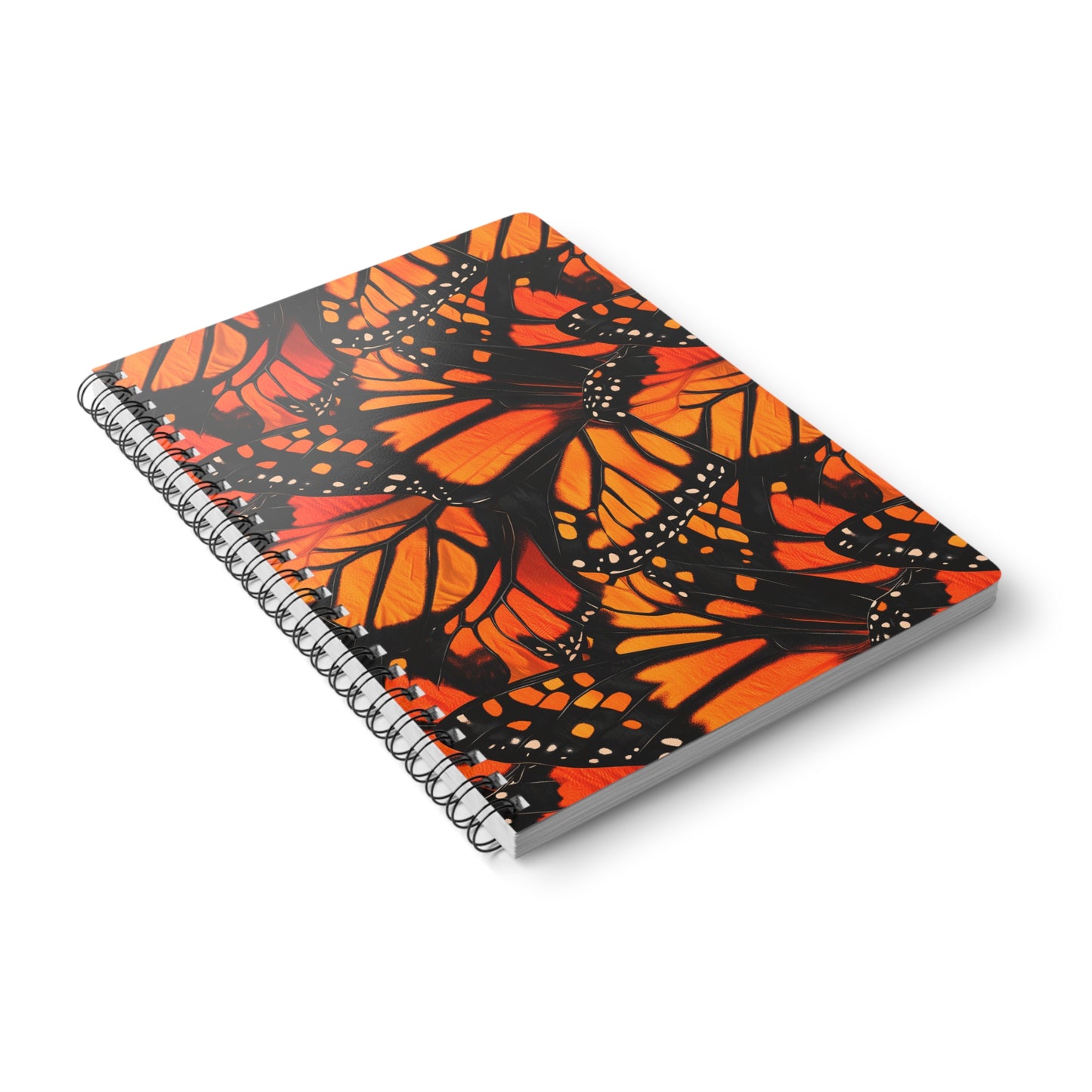 Monarch Glow A5 Wirobound Softcover Notebook – Radiant & Bold