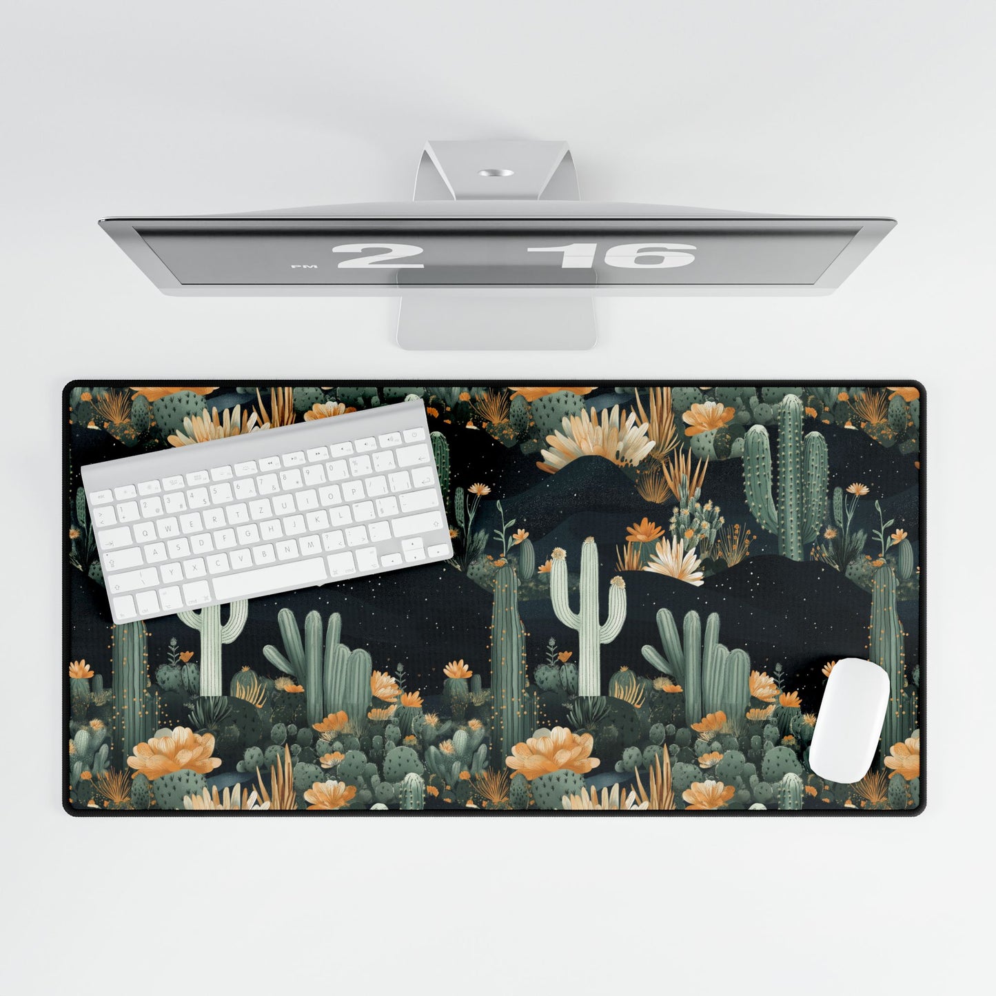 Desert Bloom Desk Mat – Stylish & Functional Workspace Upgrade