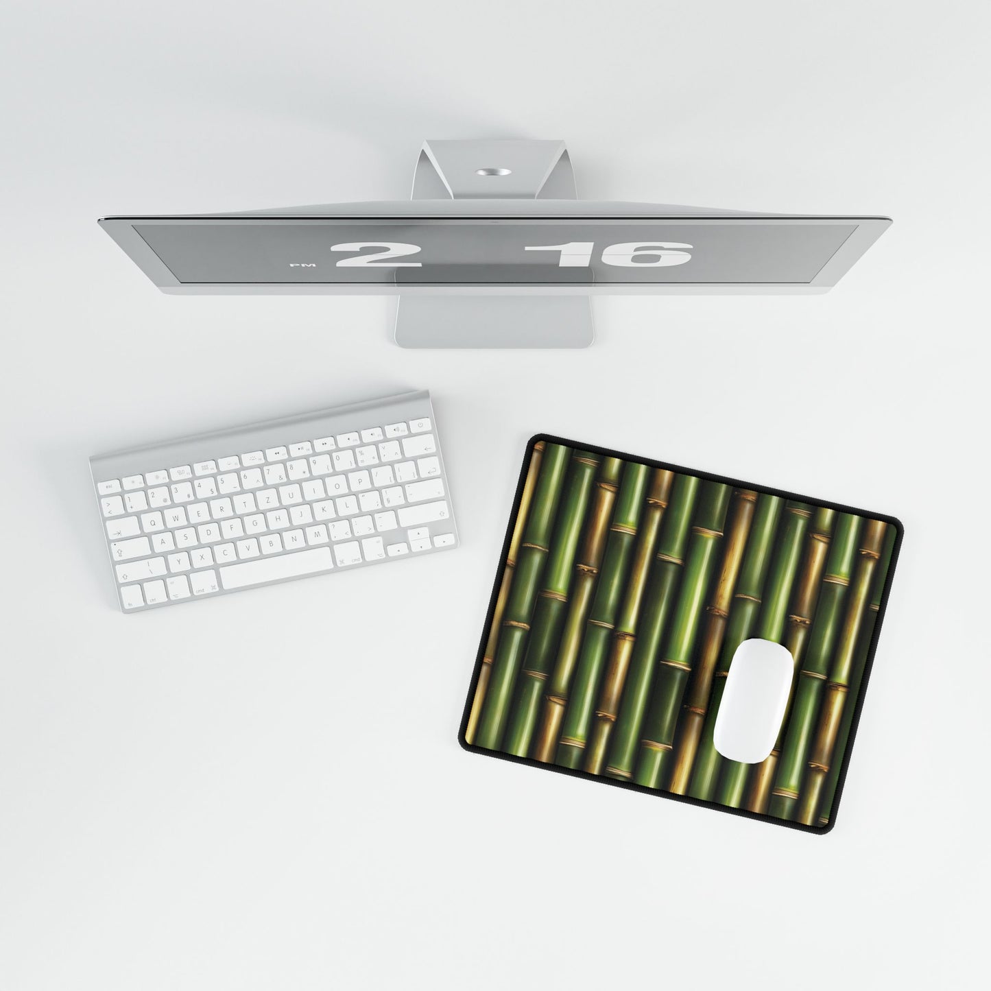 Emerald Bamboo Desk Mat – Sleek & Tranquil