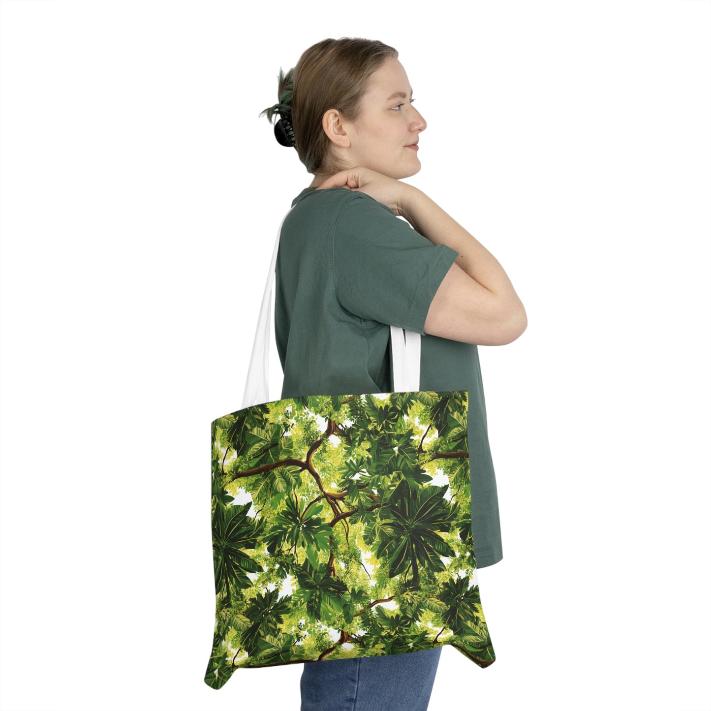 Jungle Canopy Shoulder Tote Bag - Stylish & Practical