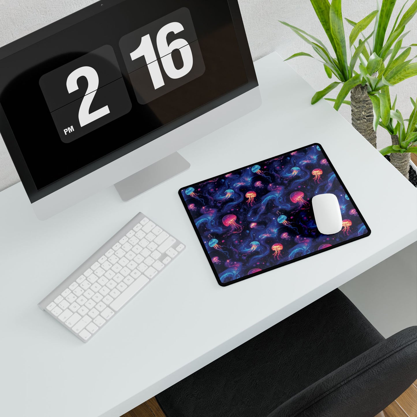 Celestial Jellyfish Desk Mat – Elevate Your Workspace