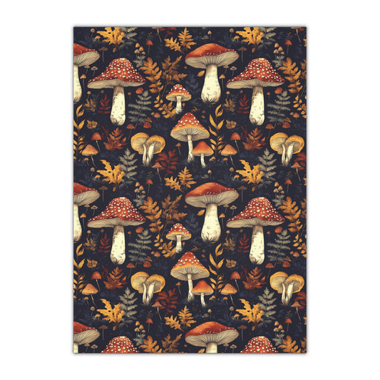 Fungi Forest Gift Wrapping Paper – Stylish & Sustainable