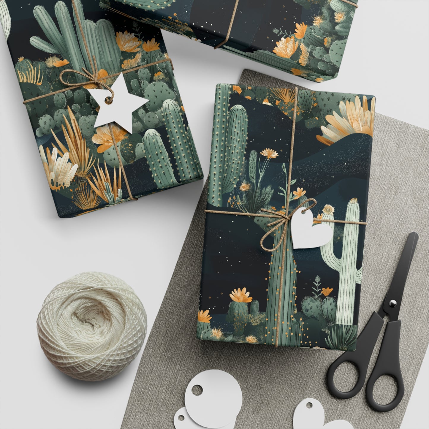 Desert Bloom Gift Wrapping Paper – Stylish & Sustainable