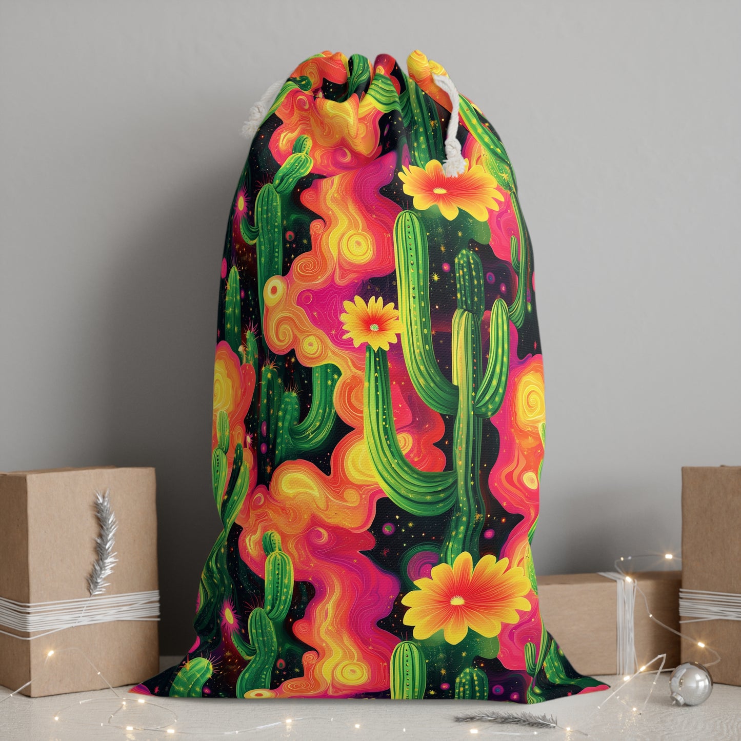 Cosmic Cactus All-Purpose Sack - Versatile & Stylish